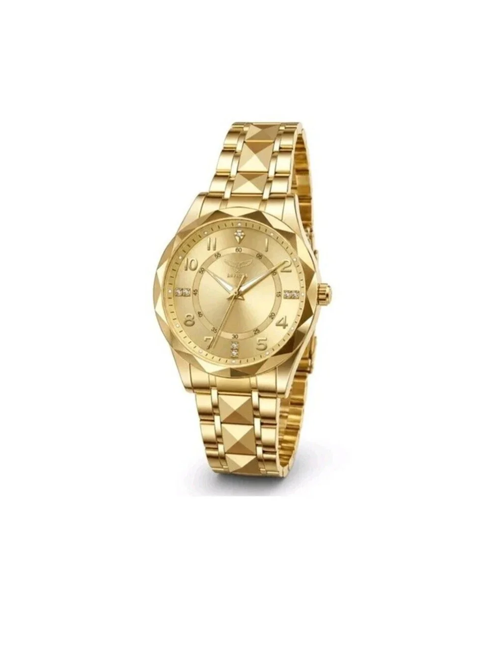 Invicta Specialty Gold Men’s Watch- Quartz Stainless Steel- 41mm 69017 New